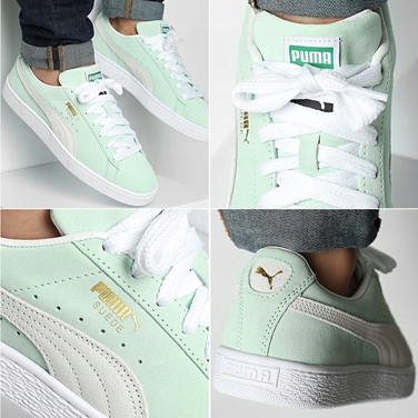 Жіночі спортивні кросівки Puma Suede XXI шкіряні зручні кеди, 36 розмір