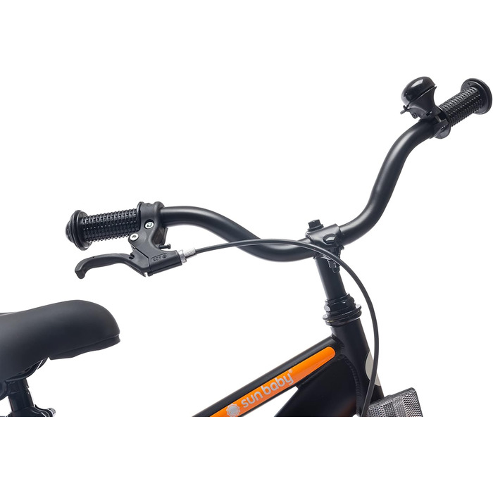Дитяче велосипед Sun Baby Tiger Tracker 14 дюймів: легкий, з додатковими колесами та штовхачем (2-6 років)