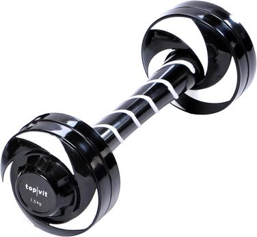 Гиря top vit Swinging Dumbbell багатофункціональна для глибоких м'язів, 1 шт, 1,5/2,5 кг, 3 кольори