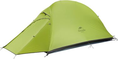 Намет Naturehike Cloud Up 1 - Ultralight, 1-місний, 4-сезонний, зелений (20D Upgrade)