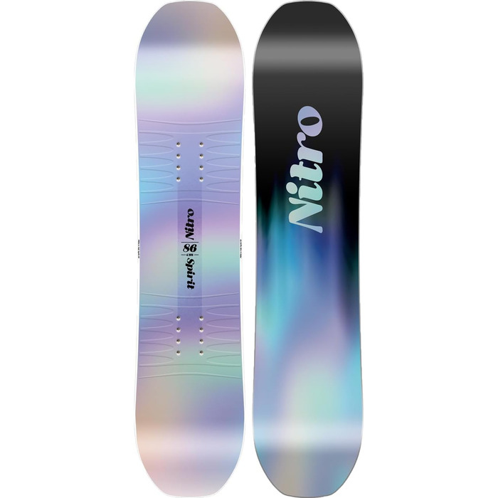 Дитяча сноуборд-дошка Nitro Spirit Youth 121 см для фрістайлу та all-mountain, twin-форма, для дівчаток