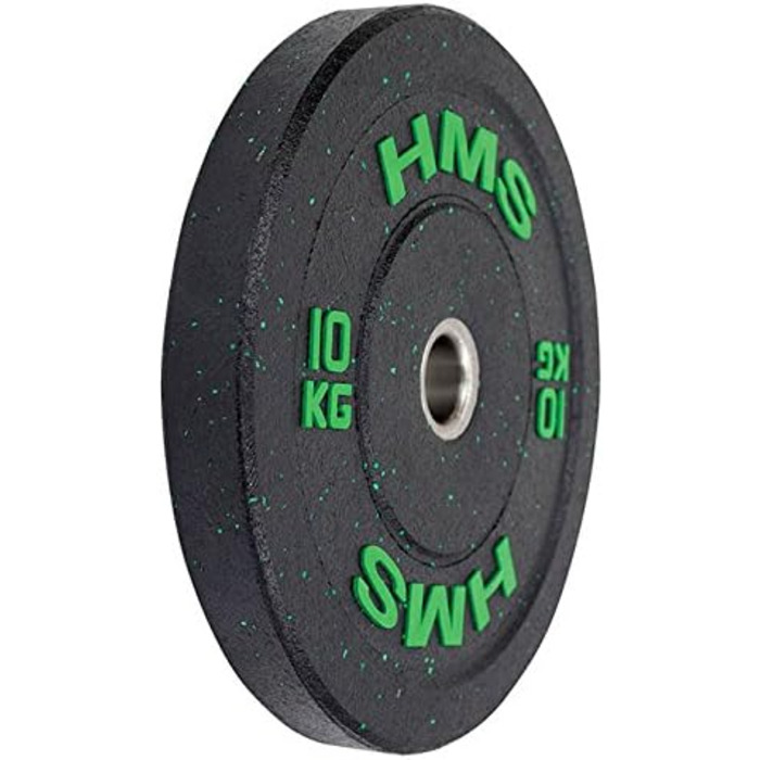 Гирьові диски для штанги bumper plates HTBR, зелені