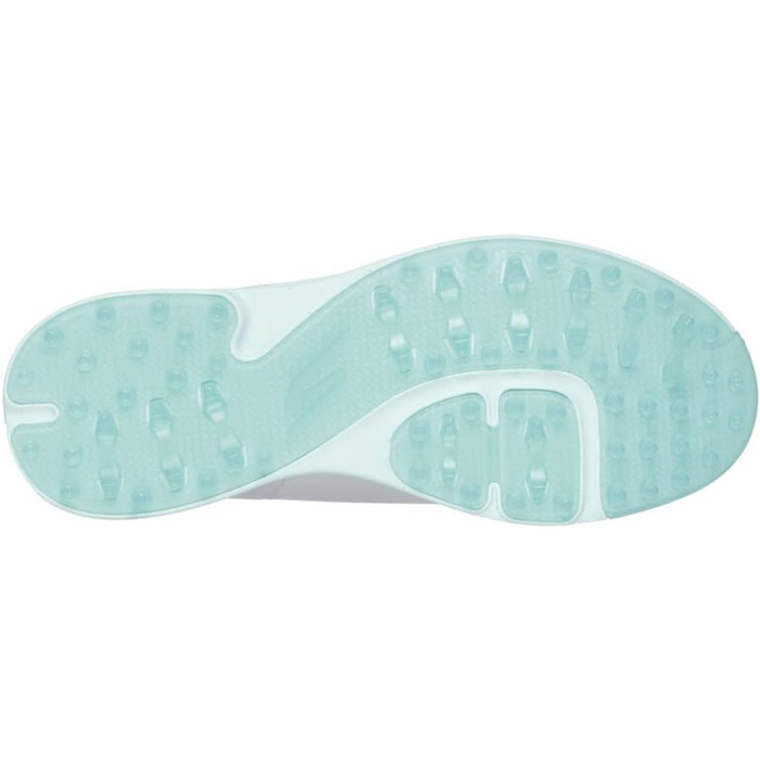 Жіноче golf-взуття Skechers Go Jasmine з шипами, водонепроникне, сірий, м'ятний, 38.5 EU