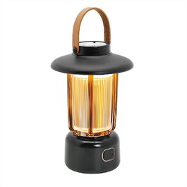 LED кемпінгова лампа AuRiver: портативна, USB, з ліхтариком, 3 режими, IPX3, для кемпінгу, намету, саду, дому