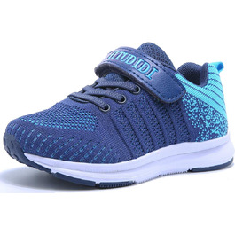 Дитячі кросівки для хлопчиків та дівчаток, спортивні, легкі, дихаючі, для бігу та фітнесу, унісекс, блакитні, 26EU