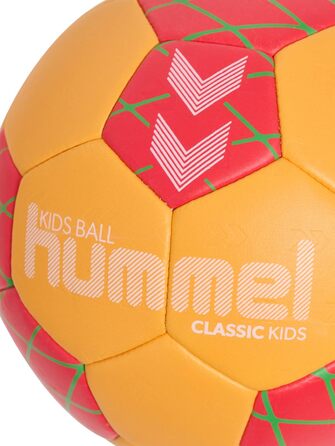 Дитячий гандбольний м'яч Hummel HMLCLASSIC Kids HB (Помаранчевий/Червоний/Зелений)