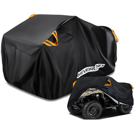 Чохол для квадроцикла NEVERLAND XXXL 256 x 110 x 120 см - водонепроникний, захист від бруду, UV-захист, зимовий, 210D Oxford