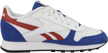 Кросівки Reebok Classic Leather для хлопчиків (36 EU, Vector Blue Ftwr White Vector Red)