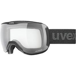 Гірськолижна маска Uvex Downhill 2100 Vp X, унісекс, чорна, фотохромна, поляризаційна, універсальний розмір
