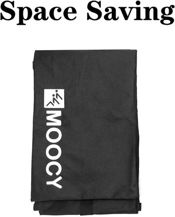 Чохол для лиж MOPHOEXII MOOCY: для подорожей літаком, підходить для лиж до 200 см, чорний з зеленим кантом