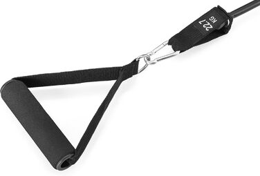 Набір еспандерів Gymtek 5 Fitnessband: стрічки, петлі для ніг, дверний анкер, сумка – для фітнесу та тренувань