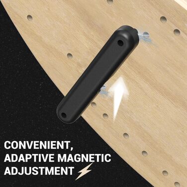 Баланс-борд Sportneer для дорослих – 7-в-1: серфінг, фітнес, реабілітація, координація, з роликом та м'ячем для балансу (жовтий/чорний)