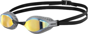 Плавальні окуляри ARENA Air-Speed Mirror для чоловіків, дзеркальні, універсальний розмір, жовто-мідно-сріблясті