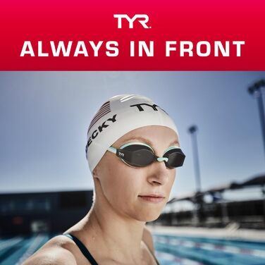 Окуляри спортивні TYR Unisex Performance захисні, сірі (1 шт.)