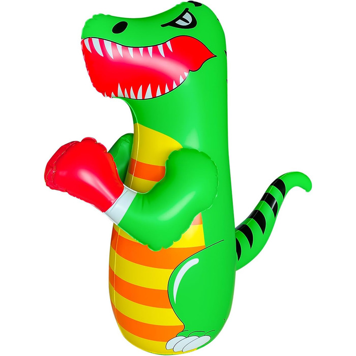 Дитячий боксерський мішок з підставкою, боксерський мішок для кікбоксингу, надувний мішок-манекен, іграшки Cool Fun Toys, динозавр, для хлопчиків, спорт, подарунок, активний відпочинок