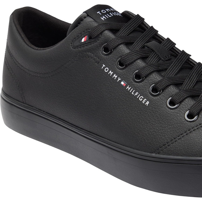 Чоловічі кросівки Tommy Hilfiger Th Hi Vulc Core Low LTH II ESS FM0FM05511 - чорний, 46 EU