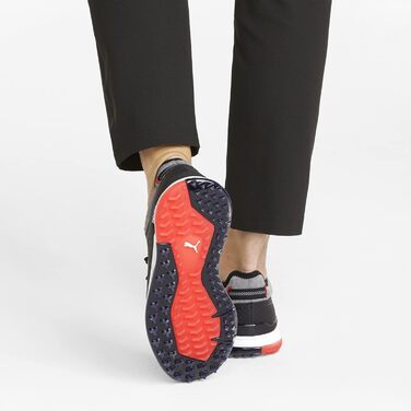 Жіноче golf-взуття PUMA Proadapt Alphacat - 37.5 EU, Puma Black/Puma Silver/Hot Coral