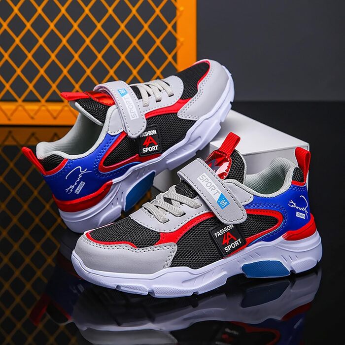 Дитячі кросівки для трекінгу та активного відпочинку: водонепроникні, червоні, 38 EU