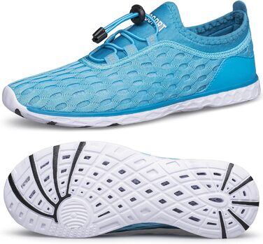 Жіночі водяні черевики DOUSSPRT, спортивні, швидковисихаючі, білі (38 EU)