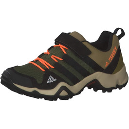 Дитячі трекінгові черевики Adidas Terrex Ax2r для туризму, 30 EU, чорно-сірі