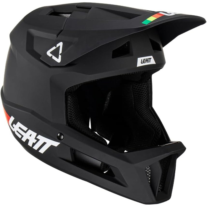 Дитячий велосипедний шолом Leatt MTB Gravity 1.0 Jr V23, чорний, XXS (51-52 см)