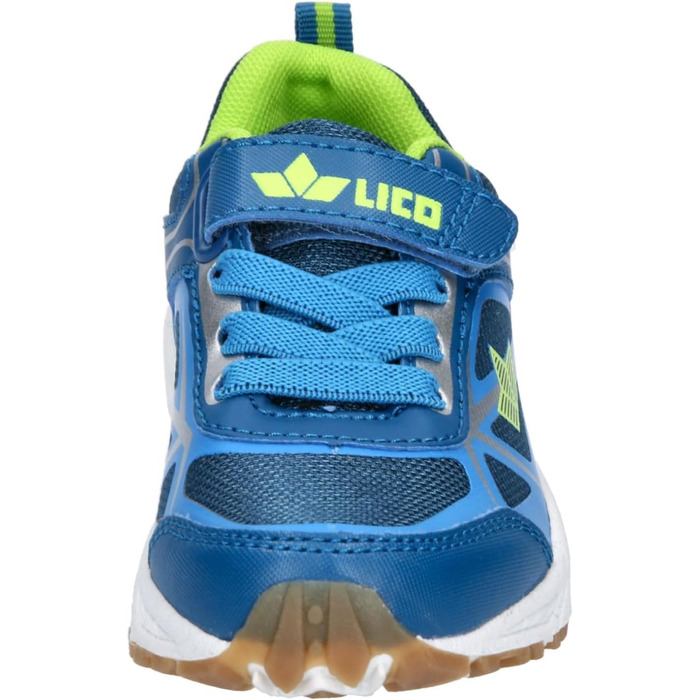 Дитячі закриті кросівки для залу Lico Salford VS Unisex, колір Petrol Blau Lemon, розмір 38 EU
