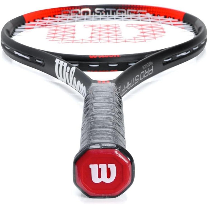 Тенісна ракетка Wilson Pro Staff Precision 103, карбонова, баланс у голову, 285 г, довжина 69,2 см, розмір ручки 2