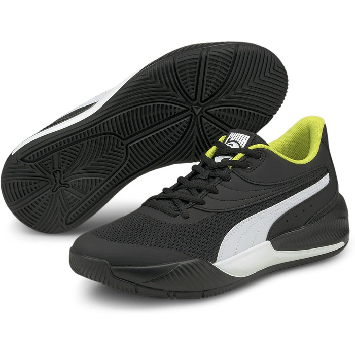 Кросівки баскетбольні PUMA Unisex Triple Black White 38 EU