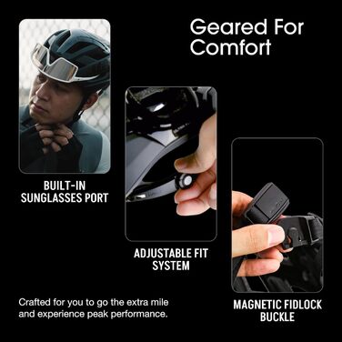 Шолом для велосипеда Lumos Road Bike Helmet Ultra Fly Pro, 14 вентиляційних отворів, для дорослих чоловіків та жінок, велосипедні аксесуари, білий Spectre