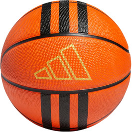Баскетбольний м'яч adidas X 3, розмір 5, гума, унісекс, натуральний/чорний/золотий