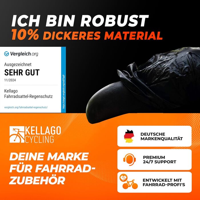 Водонепроникний чохол на велосипедний сідло 2 шт. - захист від дощу для велосипедного сідла