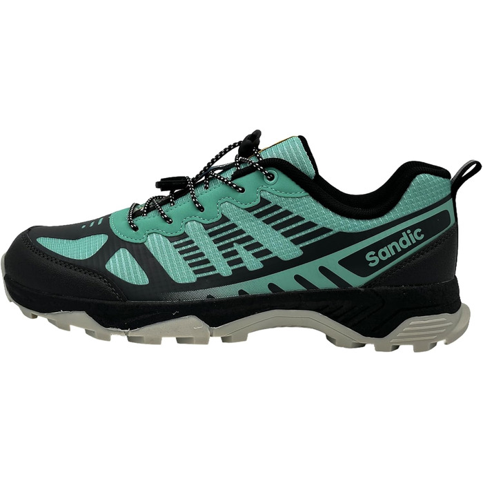 Чоловічі та жіночі трекінгові черевики для хайкінгу та бігу (40 EU, антрацит м'ятно-зелений)