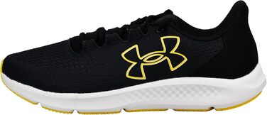 Кросівки для бігу чоловічі Under Armour Charged Pursuit 3 Big Logo, 42.5 EU, Anthracite Black Taxi
