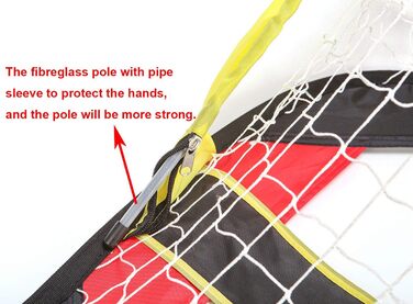 Дитячі ворота для футболу Kidodo, Pop-Up ворота, складані та портативні, для гри в приміщенні та на вулиці, 100 x 70 x 70 см