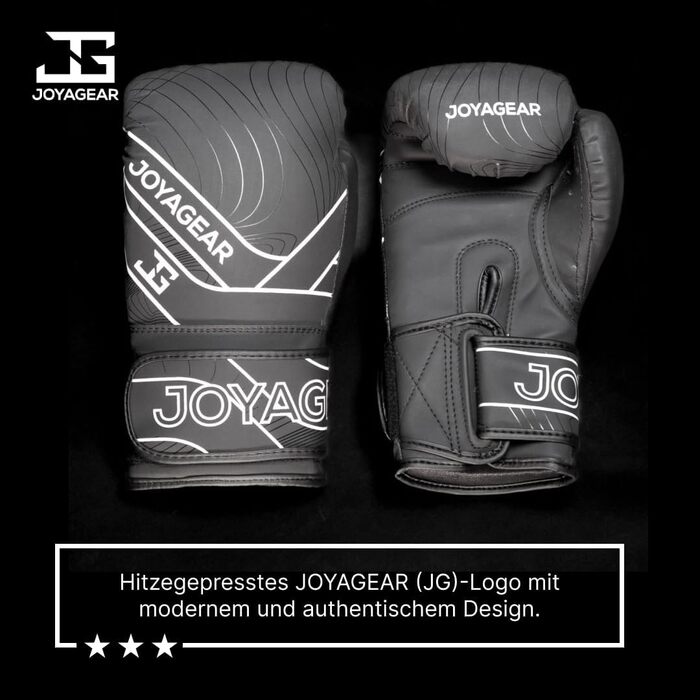 Боксерські рукавички JOYA Essentials з якісної штучної шкіри для кікбоксингу, муай-тай, спарингу