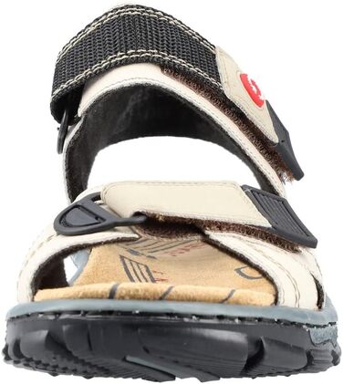 Жіночі сандалії Rieker 68851, класична модель, кремовий/грибний колір, розмір 37 EU