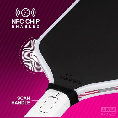 Падл для піклболу JOOLA Pro IV: карбонова поверхня, технологія Magnus, 16 мм