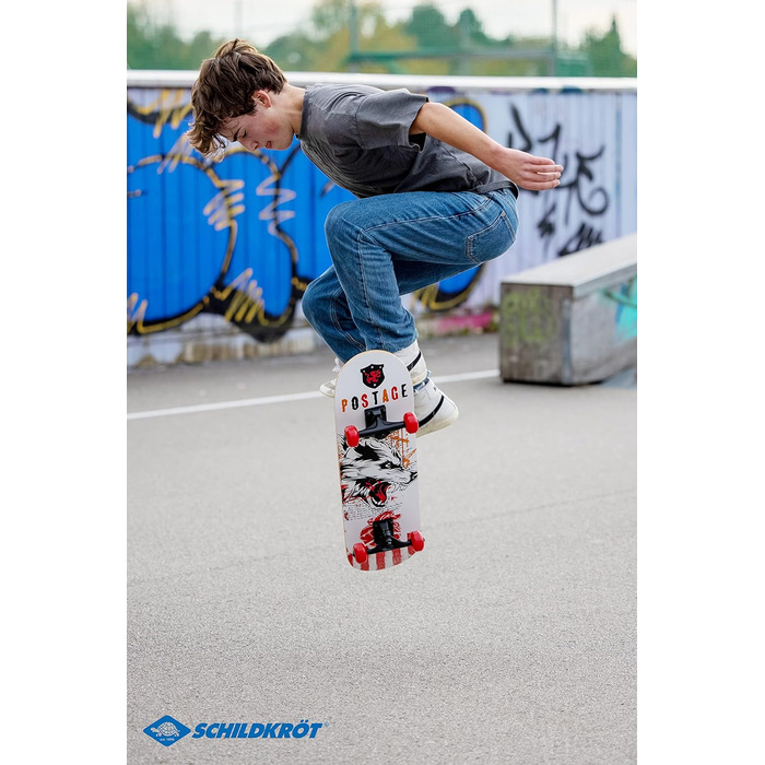 Скейтборд Schildkröt Grinder 31'' Преміум, 9 шарів клену, ABEC9, двосторонній кіктейл, гриптейп