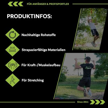 Eaglefit Преміум турнік з дерева 100 см для дому та вулиці, ергономічний, регульований, для стелі, балки, саду, дерева, з аксесуарами, чорний