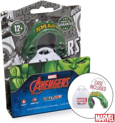 Захисна капа Marvel The Hulk для спорту, дорослих і дітей, для єдиноборств, боксу, хокею, MMA, регбі, кікбоксингу, дзюдо, 12+ років