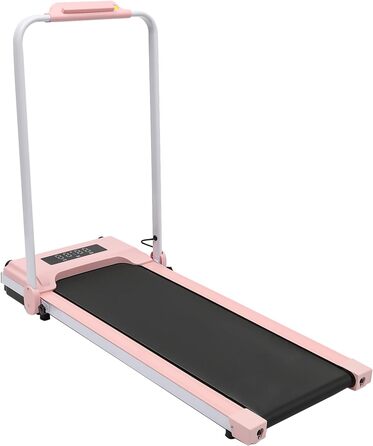 Електрична бігова доріжка складна Laufband, компактний Walking Pad 0,65–2 к.с., макс. 10 км/год, LED-дисплей, 20-дюймовий біговий ремінь, до 100 кг, для дому, офісу, спортзалу