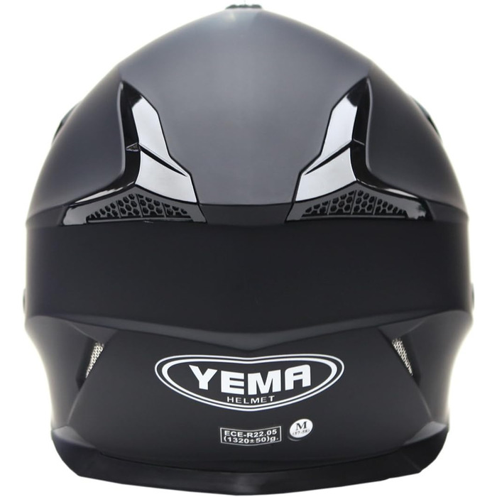 Мотокросовий шолом Yema YM-915 Fullface для мотокросу, даунхілу, ендуро, квадроциклів, MTB, BMX, ECE, для дорослих, чоловіків і жінок
