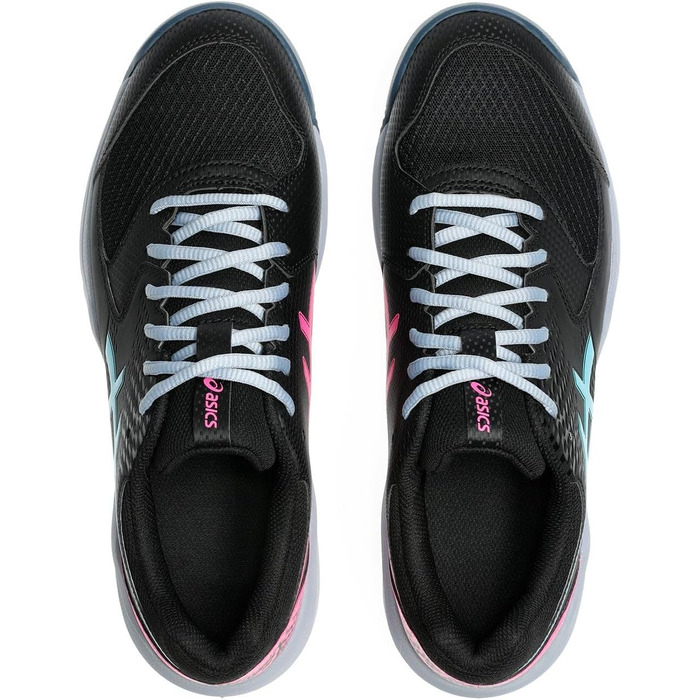 Тенісні кросівки ASICS Dedicate 8 Clay Mann Blau Weiß 40.5 EU Black Energy Aqua