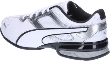 Кросівки жіночі PUMA Tazon 6 для тренувань, 42.5 EU, білий, сріблястий, чорний