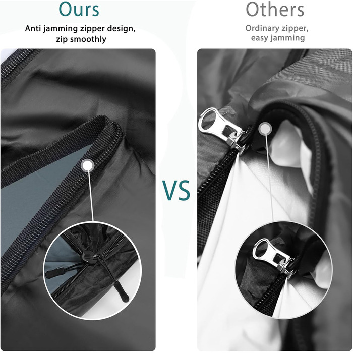 Спальний мішок Outdoor для кемпінгу 3 сезони, дорослий, 2-в-1, теплий, легкий, водонепроникний, для подорожей, хайкінгу та туризму