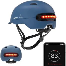 Розумний велосипедний шолом LIVALL для міста з LED-підсвіткою, вбудованими габаритами, поворотниками та автоматичним сенсором, для дорослих, регульований розмір, для чоловіків і жінок
