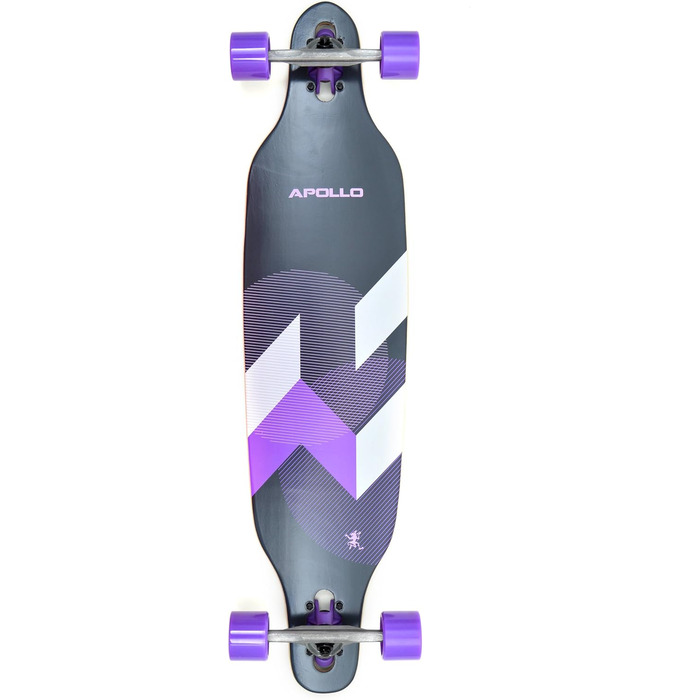 Longboard Apollo Makira Drop-Through для фрірайду та круїзингу з високошвидкісними підшипниками ABEC