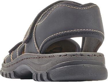 Чоловічі сандалії Rieker, 44 EU, чорного кольору