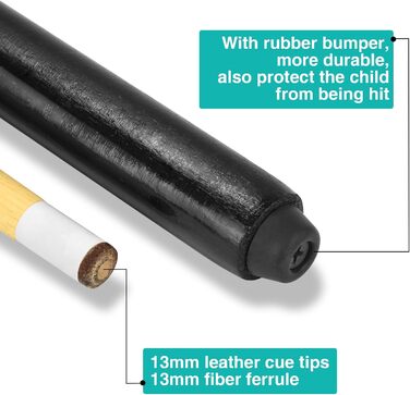 Двохчастинний дерев'яний біліардний міст (2 шт.) 121,9 см