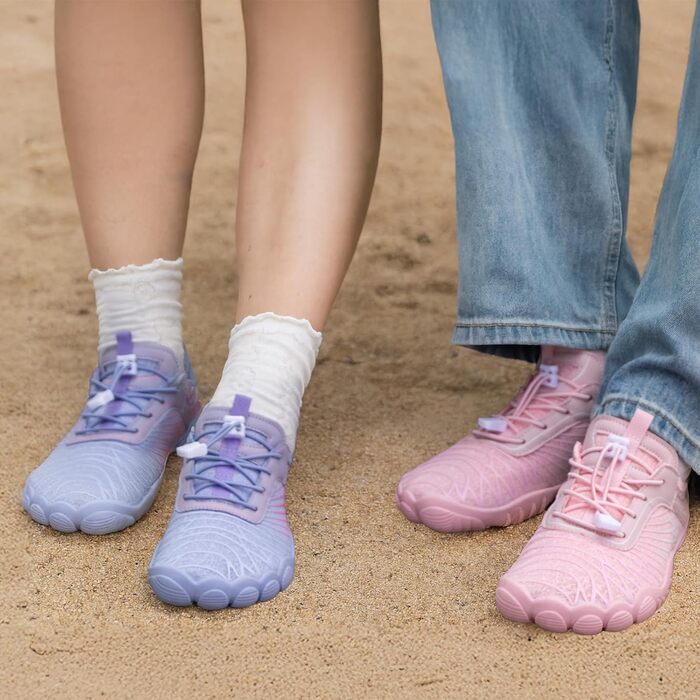 Жіночі шльопанці Sagaro для плавання та відпочинку, дихаючі, швидко сохнуть, широка передня частина, розмір 35-43, білий (35 EU, рожевий)